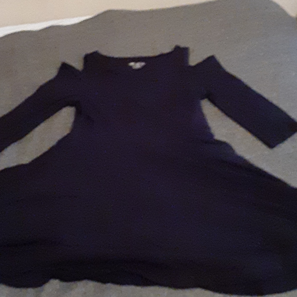 Black off the shoulders dress